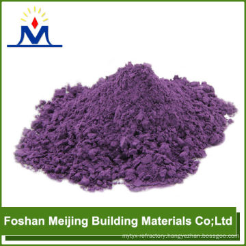 high quality purple powder pigment for crystal mosaic manufacture